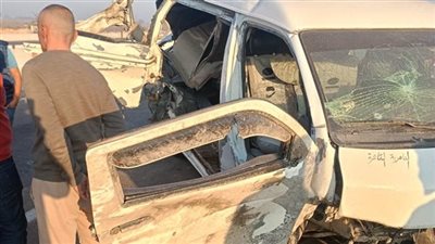 مصرع 3 أشخاص وإصابة 14 إثر حادث تصادم بـ محافظة البحيرة 