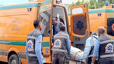 دمنهور : مصرع شاب إثر حادث انقلاب سيارة ملاكي 