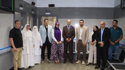 عميد طب المنوفية يتفقد عيادة المرأة الآمنة بمستشفيات جامعة المنوفية 