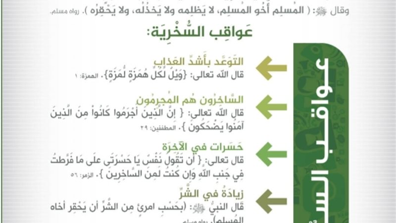 السخرية وعواقبها