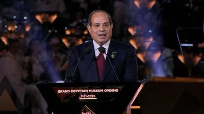 كلمة الرئيس عبدالفتاح السيسي من أفتتاح المتحف المصري الكبير 