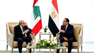 رئيس الوزراء ونظيره اللبناني يترأسان اجتماع اللجنة العليا المصرية اللبنانية المشتركة 