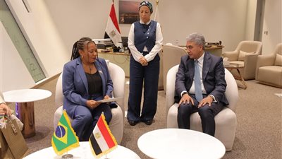 وزير السياحة والآثار يستقبل وزيرة الثقافة البرازيلية وممثلة الرئيس البرازيلي 