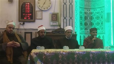 صور .. بدء امسية دينية بمسجد الصباح بالمعادي الجديدة 