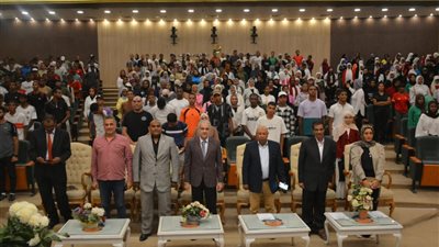 كلية علوم الرياضة بجامعة أسوان تنظم إحتفالية ثقافية وفنية بمناسبة المتحف المصري 