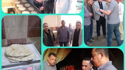 رئيس مركز ومدينة كفر صقر يقود حملة تفتيشية على المخابز بمحافظة الشرقية 