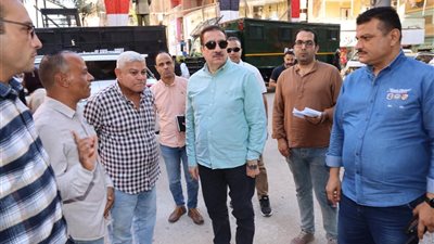 محافظ المنوفية يتفقد أعمال تطوير ورفع كفاءة المنطقة المحيطة بالمسجد العباسي 