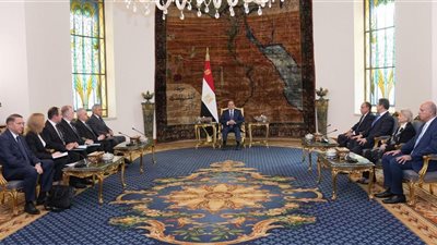 استقبل الرئيس السيسي السيد سيرجي شويجو أمين مجلس الأمن لروسيا الاتحادية 