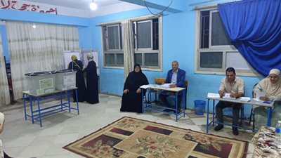 غلق لجان الإقتراع مدينة الحوامدية بالجيزة في عملية إنتخابات 2025