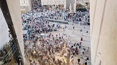 جامعة مدينة السادات تنظم زيارة للمتحف المصري الكبير والأهرامات
