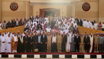 قيادة قوات شرق القناة لمكافحة الإرهاب تستقبل عدداً من شيوخ وعواقل القبائل وممثلى المجتمع المدنى بمحافظتى شمال وجنوب سيناء