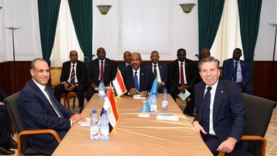 إجتماع ثلاثي بين وزيرى خارجية مصر والسودان ووكيل السكرتير العام للأمم المتحدة