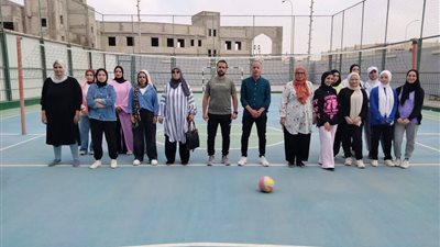 إنطلاق فعاليات مهرجان الدوري الرياضي بجامعة مدينة السادات