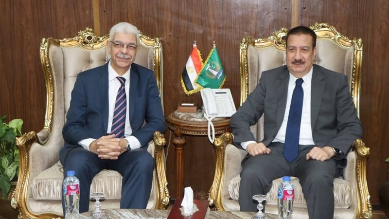 محافظ المنوفية ورئيس