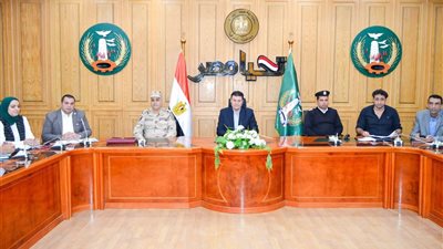 السكرتير العام يناقش استعدادات محافظة المنوفية لانتخابات مجلس النواب 2025