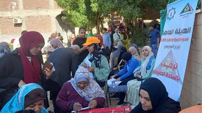 تعليم الكبار بمحافظة السويس ينظم قافلة طبية بمشاركة عدد من الجهات الحكومية