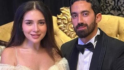 على سجل ياتاريخ وبالزغاريد.. ظهور مي عز الدين وزوجها في أول حدث 