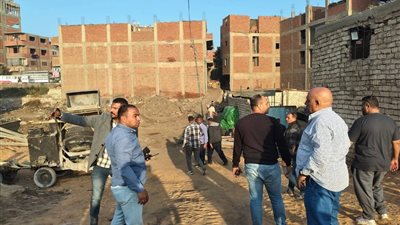 مجلس مدينة أوسيم بالجيزة يشن حملة إشغالات لإزالة التعديات والبناء دون ترخيص