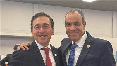 وزير الخارجية يلتقي مع نظيره الإسباني على هامش قمة مجموعة العشرين