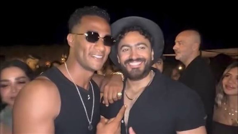 تامر حسني ومحمد رمضان