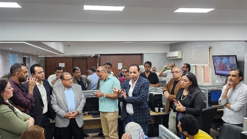 اعتصام صحفيين البوابة