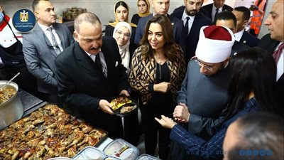 وزراء التضامن الاجتماعي والتنمية المحلية والأوقاف يتفقدون مطبخ “المحروسة” للإطعام بمدينة طنطا