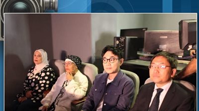 وفد صيني رفيع المستوى في زيارة للمركز القومي للسينما بمقر استوديو الأهرام