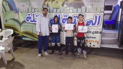 المكتبات المتنقلة تنشر بهجة المعرفة في مركز التنمية الشبابية بقويسنا