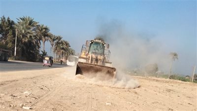 مدينة الصف تستعد للانتهاء من إنشاء أكبر جراج عمومي لسيارات النقل الثقيل
