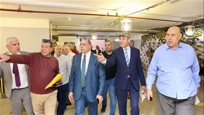 نقيب المحامين يتفقد مقار انعقاد الجمعية العمومية لزيادة المعاشات