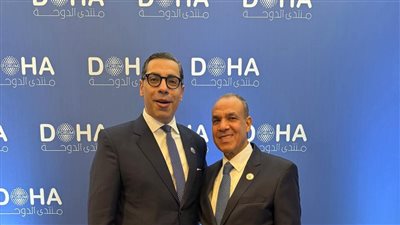 وزير الخارجية المصري يلتقي بنظيره القبرصي على هامش منتدى الدوحة