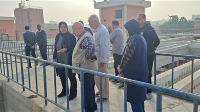 رئيس شركة مياه القاهرة يتفقد محطة مياه الأميرية ويتابع خطط الصيانة الشتوية 