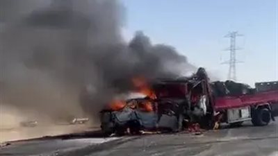 القضاء المصري يودّع 4 مستشارين من أبنائه بحادث أليم بطريق المنيا الصحراوي