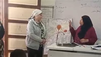 مديرالتعليم بالسويس تواصل جولاتها الميدانية لمتابعة إنتظام سير العملية التعليمية 