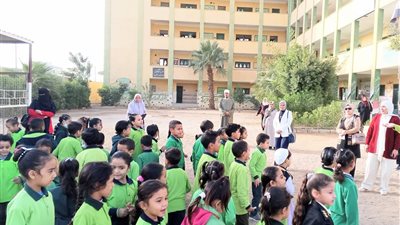 رئيس أزهرية السويس يستقبل فريق هيئة ضمان الجودة بمعهد الجناين الإبتدائي
