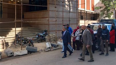 محافظ الدقهلية يتفقد أعمال تطوير قصر ثقافة المنصورة