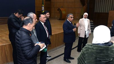 محافظ الدقهلية يتفقد اعمال الدورة التدريبية المكثفه لمديري ومهندسي التخطيط العمراني