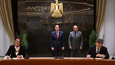  رئيس الوزراء يشهد توقيع 6 مذكرات تفاهم واتفاقيات بين الحكومة المصريةوالبنك الأوروبي