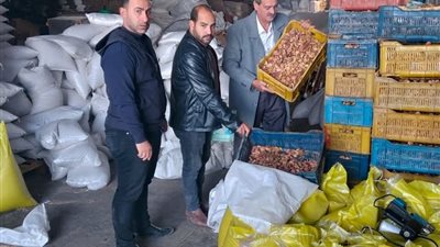 ضبط 170 طن سلع غذائية منتهية الصلاحية بمركز ومدينة بلبيس