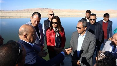بتكلفة 400 مليون جنيه وزيرة التنمية المحلية تفتح محطة معالجة الصرف الصحي 