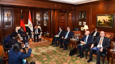 وزير الخارجية يلتقي نظيره المالاوي علي هامش اجتماعات المؤتمر الوزاري الروسي الافريقي