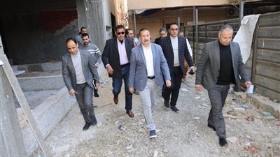  محافظ المنوفية يتفقد الأعمال الإنشائية والتجهيزات لمبني مستشفي الرمد الجديد 