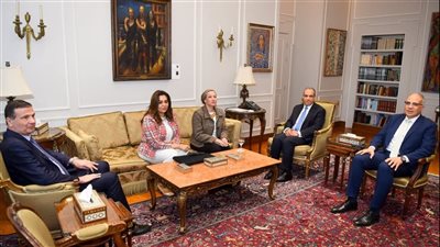 وزير الخارجية يبحث مع السكرتير التنفيذي لاتفاقية مكافحة التصحر سبل التعاون
