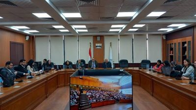 كلية الحقوق تستقبل وفد من مبادرة الامم المتحدة لميثاق التنمية المستدامة للشركات 