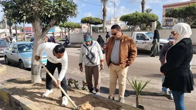 تحت رعاية محافظ دمياط. أسبوع الاستدامة البيئية يبدأ بمبادرات تشجير بمختلف الهيئات