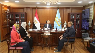 تطوير شارع صبري القاضي ضمن خطة رفع كفاءة الطرق بمحافظة كفرالشيخ