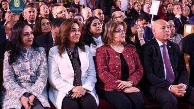 وزيرة التنمية المحلية تشارك في احتفالية الطائفة الإنجيلية بعيد الميلاد المجيد