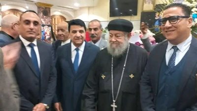 اللواء عصام العزب زيارة سلام ومحبة لتهنئة الأخوة المسيحيين بعيد الميلاد المجيد