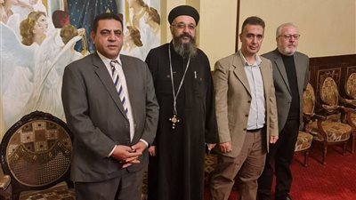 مديرية العمل تشارك الاقباط احتفالات عيد الميلاد بكاتدرائية السمائيين بشرم الشيخ