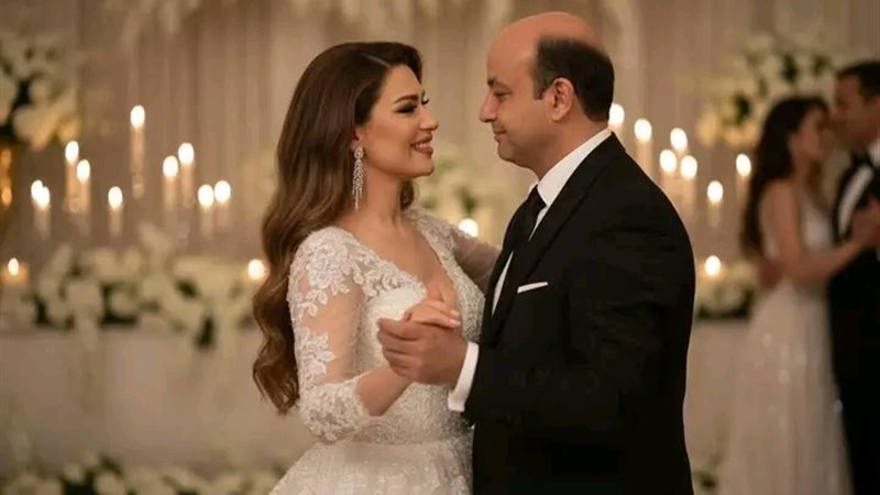 عمرو أديب ودينا طلعت